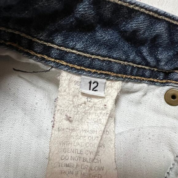 Habitat Clothes To Live In High Rise Boot Cut Jeans Size 12 Western Rodeo Casual - Picture 5 of 11